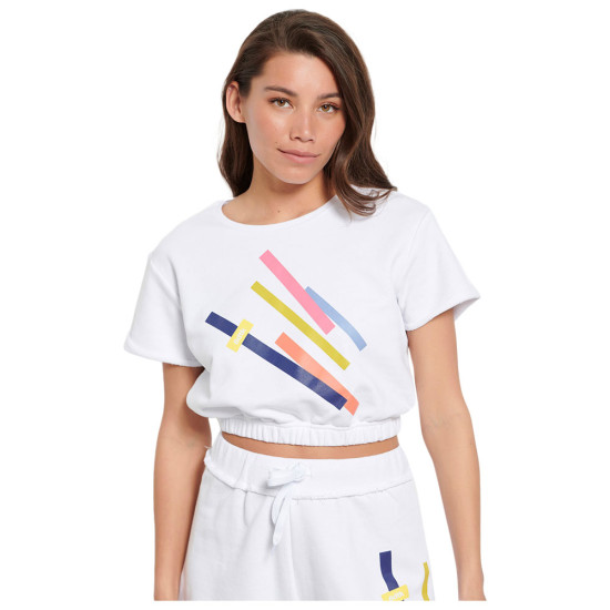 Bodytalk Γυναικεία κοντομάνικη μπλούζα Cropped Bodytalk Γυναικεία κοντομάνικη μπλούζα Cropped